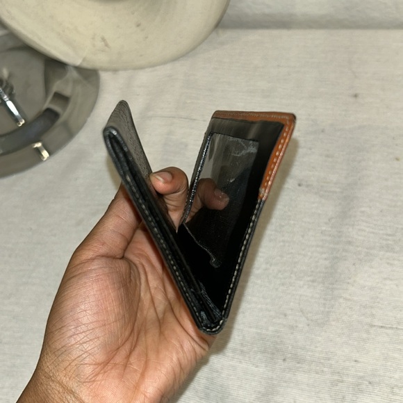 Christian Dior card brown leather slim/cards wallet unisex - Picture 10 of 10